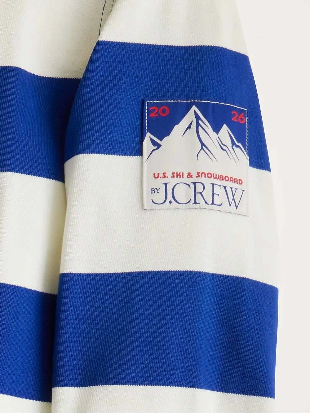 J. CREW U.S. Ski & Snowboard by J.Crew rugby shirt in stripe Size L $128 CQ461